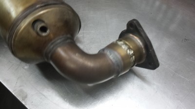 Aquí la reparación final desde fuera